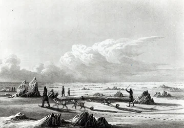Winter Travelling on Great Slave Lake, from 